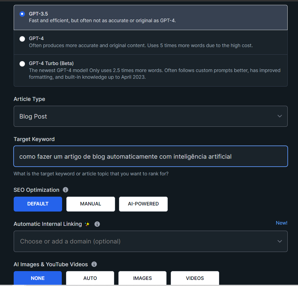 como escrever textos para blog com inteligência artificial Koala.