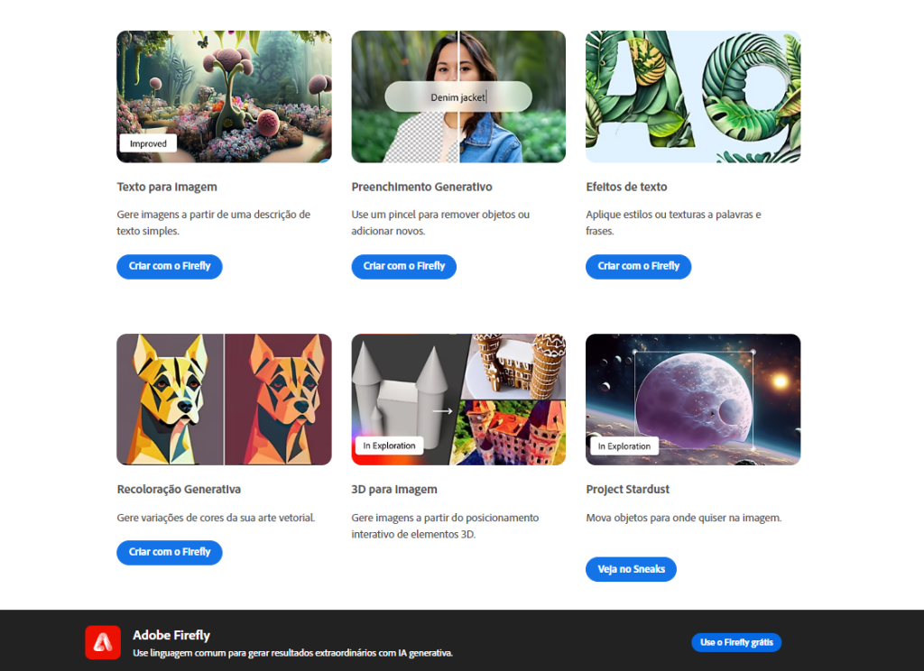 ia que cria imagens da adobe