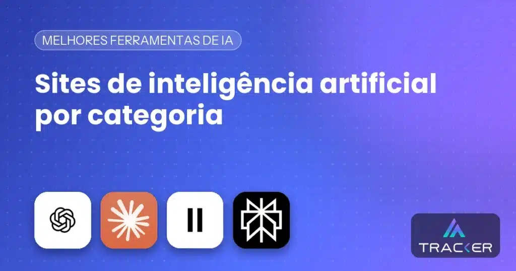 Capa: Sites de inteligência artificial por categoria