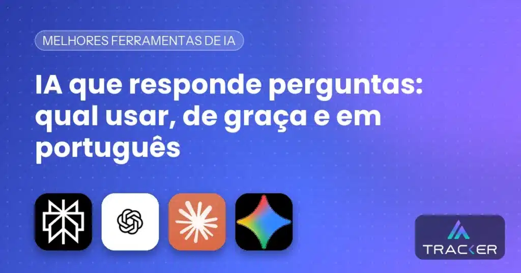 Capa: IA que responde perguntas: qual usar, de graça e em português